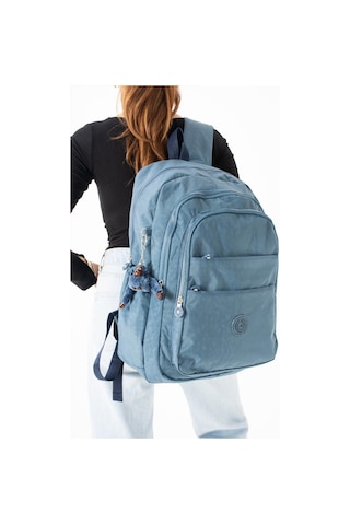 Baginn Klinkır Kadın Sırt Çantası Çok Cepli Hafif Kumaş Okul Çantası Spor Seyahat Çantası Çok Cepli Hafif Bayan Çanta 001