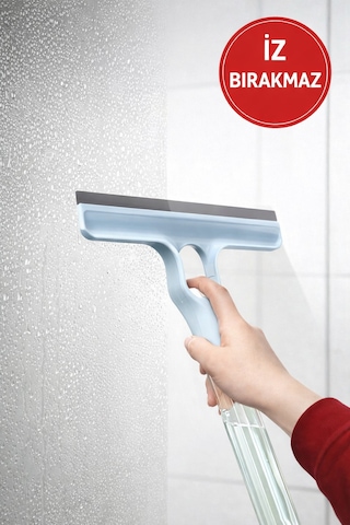 4 Ü 1 Arada Spreyli Cam Silme Aparatı Çekçekli Camsil, Fırçalı Pencere & Ayna Temizleyici Diğer