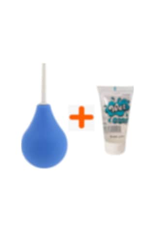 Truva Shop Anal Douche Pompa 160 ML Anal Temizleme Pompası + 50 ML Kaydırıcı