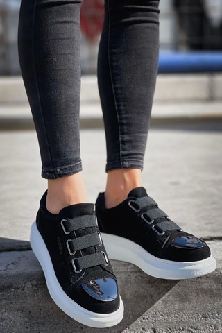 Ch251 Sbt Mirror Suede Erkek Ayakkabı Sıyah Çok Renkli