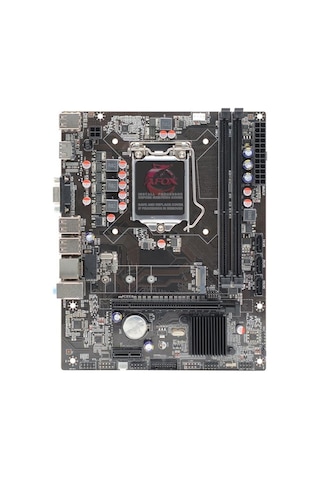 Afox Ih61-ma5-v6 H61 2xddr3 Vga+hdmı 1x Lan 1x M.2 Nvme Gen3 1155 Pın Anakart