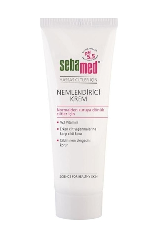 Sebamed Nemlendirici Krem Tüp 50ml Günlük Kullanım 3 Lü Set