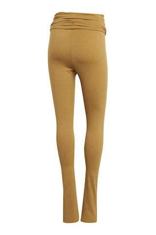Adidas By Stella Mccartney Leg Kadın Günlük Tayt Iw6319 Sarı Iw6319