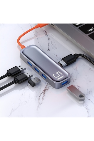 Tr16 Multi Fonksiyon 5 In 1 Type-c Hdmı Hub
