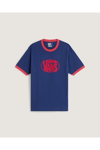 Vans Center Chest Rınger Tee Erkek Tişört Vn000txqfob1 Lacivert