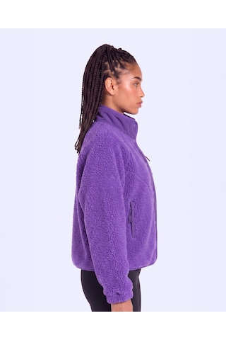 Kappa Authentic Crete 2 Kadın Mor Regular Sherpa Mont