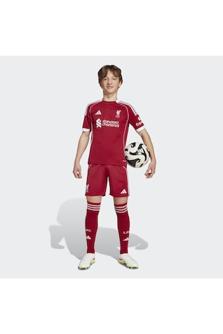 Adidas Liverpool Fc 25-26 İç Saha Çocuk Kırmızı Futbol Forması Jv6436 Kırmızı