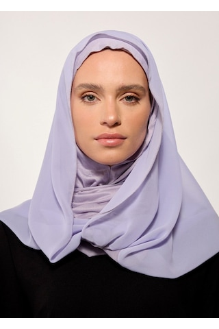 Mayovera Şifonlu Şal - Gri