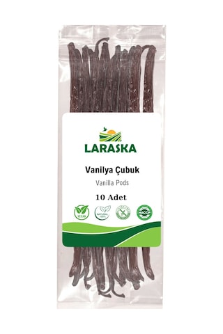 Vanilya Çubuk 10 Adet Doğal Gerçek Vanilya - Vanilla Pods 10qty