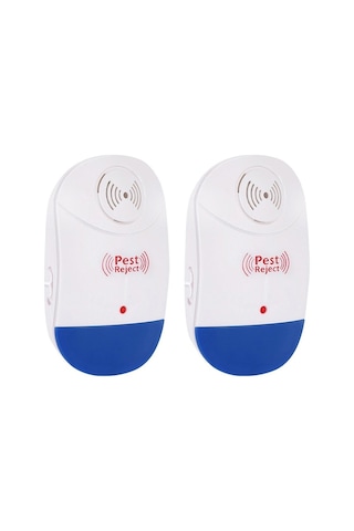 Tongxida 2'li Paket Elektronik Sıçan Ve Böcek Kovucu - 120-150 M² Kapsar - Sessiz, Kokusuz, Direğe Takılabilir