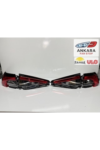 Toyota Corolla 2019-2025 Stop Lambası Sağ - Sol İç Ve Dış Takım  Farba-ulo-4 Stop Ledsiz -