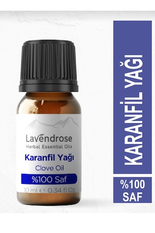 Lavendrose Karanfil Yağı %100 Saf- Bitkisel Aromaterapi