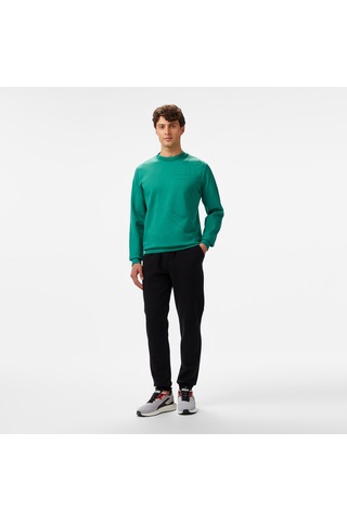 Nautica Erkek Yeşil Regular Fit Sweatshirt Düz K55009t Yeşil