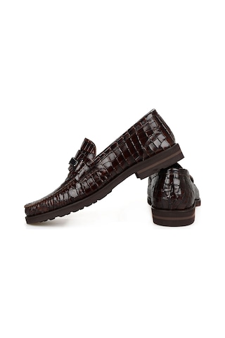 Footcourt Loafer Kahverengi Toka Detaylı Erkek Makosen