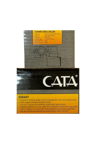 Cata Ct-9189 1200w 10a Fotosel 2 Adet