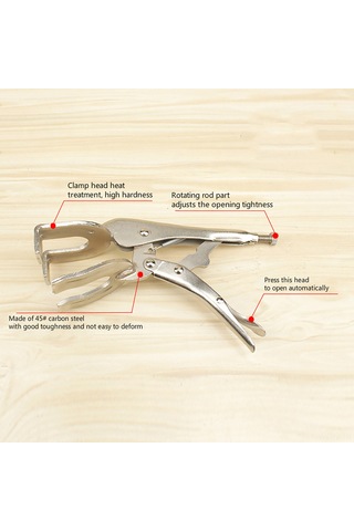 Neevoyu 10 İnç U Tipi Kaynaklama Katlanma Aleti - Çok Fonksiyonlu Boru Kaynaklama Sabitleyici, Dayanıklı Ve Kullanıma Kolay