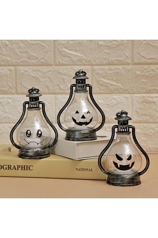 Pazly Cadılar Bayramı Siyah Balkabağı Feneri Model B Diğer Diğer