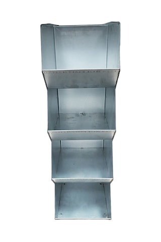 Zargana 4 Gözlü Modüler Galvanizli Metal Avadanlık - Kaynaksız Endüstriyel Tasarım