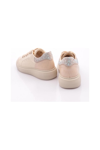 Dgn B3000 Kadin Sneakers Ayakkabi Bej
