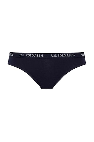 U.S. Polo Assn. Kadın Lacivert - Fuşya - Beyaz 3 Lü Slip 66119 Lacivert - Fuşya - Beyaz