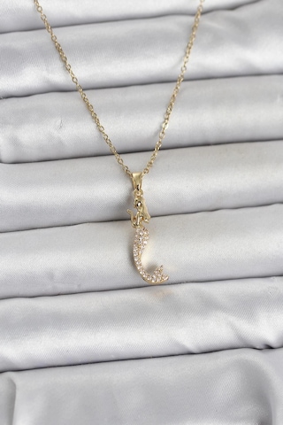 Mey İthalat 316l Çelik Zincir Gold Renk Zirkon Taşlı Deniz Kızı Model Kadın Kolye - Özel Seri Meyeb69d616a5ad2167d3360621c8 altın