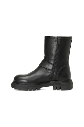 Nine West Cafye 4pr Siyah Kadın Biker Bot 000000000101921863 Siyah