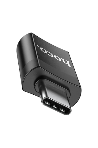 Hoco. Ua17 Tak Çalıştır Type-c To Usb 3.0 Dönüştürücü - Siyah