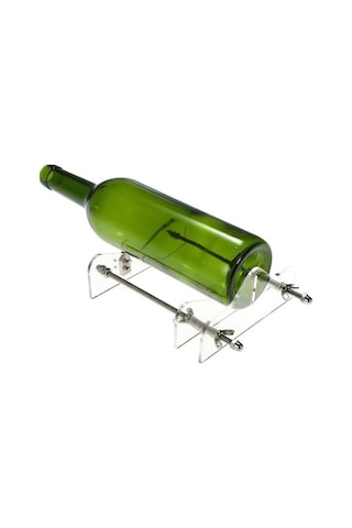 Pazly Zımpara Şişe Kesici Aleti, Mason Kavanoz Cam Kesme Dıy Çok Renkli Akrilik Hw Çok Renkli