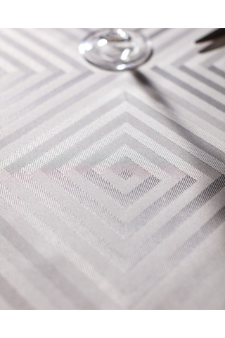 Madame Coco Marne Masa Örtüsü - Gri - 160x300 Cm 8684427048542 Gri