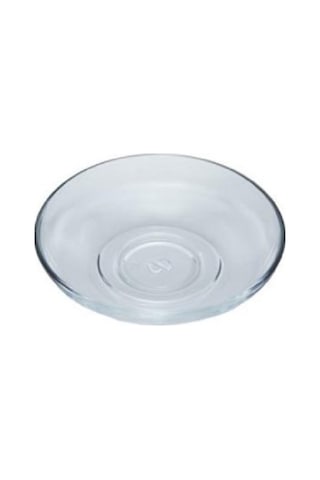 Paşabahçe 54251 Aida Çay Tabağı 6'lı Şeffaf