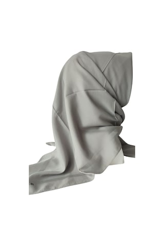 AKER Gri Düz Koton Eşarp 972 Gri