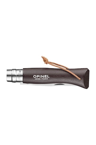 Opinel İnox Trekking 8 No Paslanmaz Çelik Kamp Çakı (Kahvrengi) Kahverengi