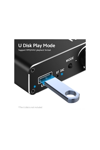 Mufunye D18 Alüminyum Multifonksiyonlu Ses Dönüştürücü: Bluetooth 5.0 Alıcı, Dijital-analog Dönüşüm, Usb Çalma, Hifi Kalitesi, Düşük Gecikme