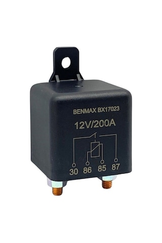 12v Röle 4 Uçlu 200 A Büyük Tip 30-85-86-87