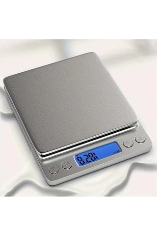 Trendooze Gaojunshop01 6.6 Lbs Gümüş Mutfak Terazisi Gram Oz Dijital Gıda Baskülü Ev Yemeği Hakkında İpuçları Gümüş