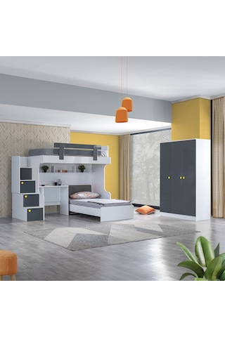 Ranza, Metris Ranza Karyola Masa Dolap 2 Adet Comfort Yatak 90 X 190 CM