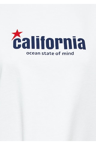 Mavi - California Baskılı Ekru Tişört 1613894-70057