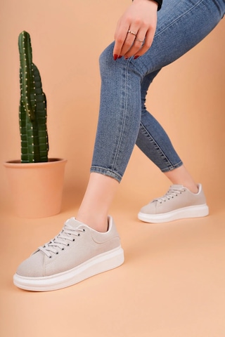 Luis A Costa Lc101 Gri Süet Kadın Sneaker Renkli