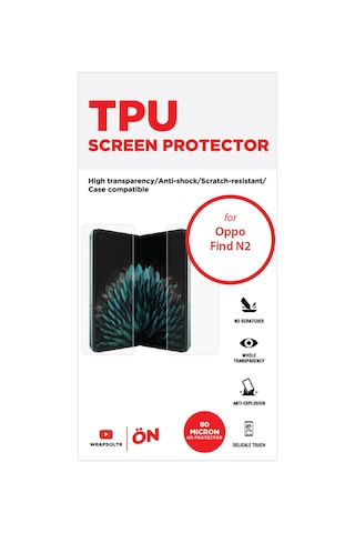 Oppo Find N2 Ekran Koruyucu Tpu Film