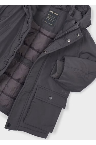 Mayoral Erkek Çocuk Kapüşonlu Parka Antrasit 4471