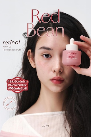 Retinol İçerikli, Gözenek Karşıtı Bakım Sunan Serum Red Bean Retinol Pore Reset Serum, 1134448147