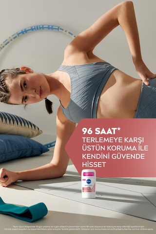 Nivea Kadın Creme Soft Duş Jeli 750 ML ve Stick Deodorant Derma Control Clinical 50 ML, 96 Saat Ter Koruması