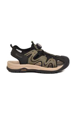 Voyager Erkek Outdoor Trekking Sandalet Nefes Alabilen Yapı Misina Bağcık Haki E339 M