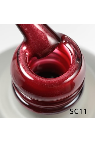 Momo Professional Korean Cat Eye Silky Cat Eye Kedi Gözü Oje Sc11 Açık Bordo 10 Ml