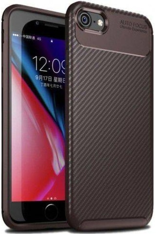 Apple Uyumlu iPhone Se 2020 Kilif Lüx Karbon Tasarim Negro Silikon Kapak 392712117