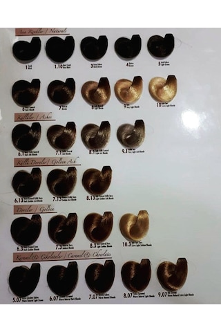 Danıela Color Saç Boyası Tüm Tenkler / Oksidan