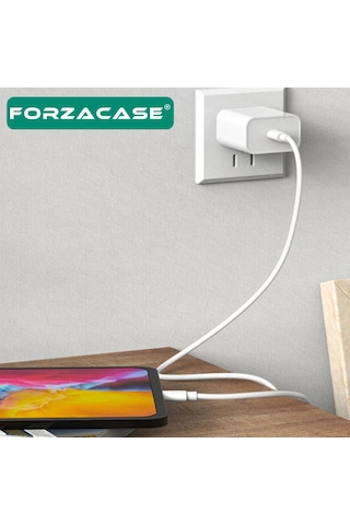 Forzacase 60w Type-c To Type-c Pd Şarj Data Kablosu 1 M - Fc1027