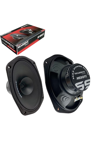 Massıve Ms-m690fx Oto Midrange Oval 6x9 İnç 300 Watt 120 Rms