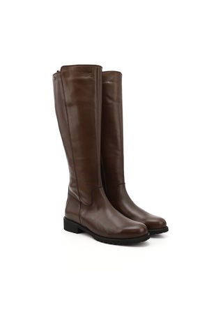 Gönderir Kadın Kahve Antik Fermuarlı Kauçuk Taban Hakiki Deri Çizme Gkzc13444551 Kahverengi