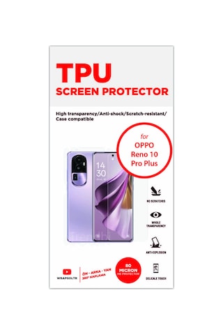 Oppo Reno 10 Pro Plus 360 Derece Full Body Tam Yüzey Kaplama